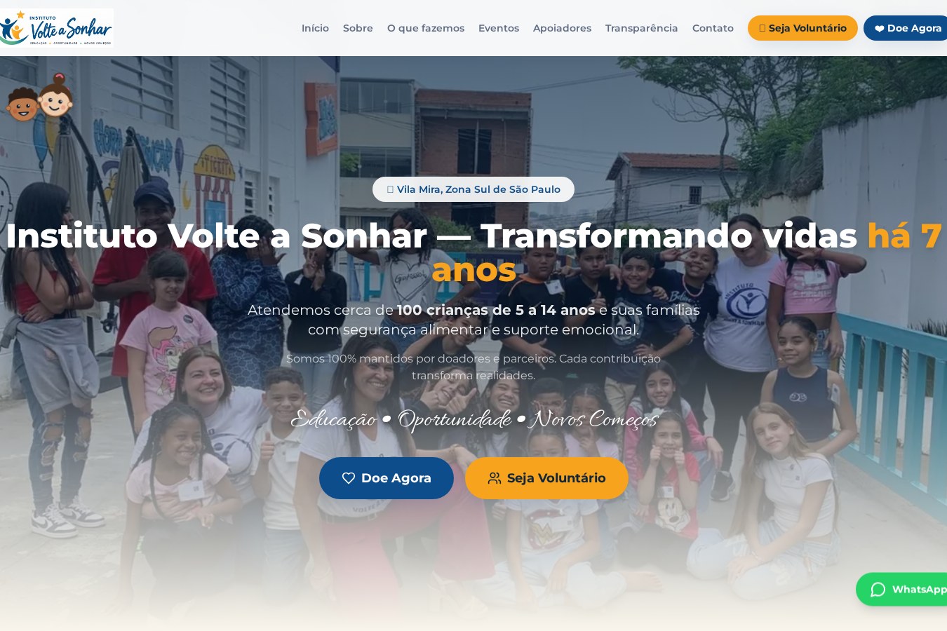 Instituto Volte a Sonhar